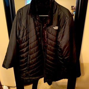 Woman’s reversible North Face Coat